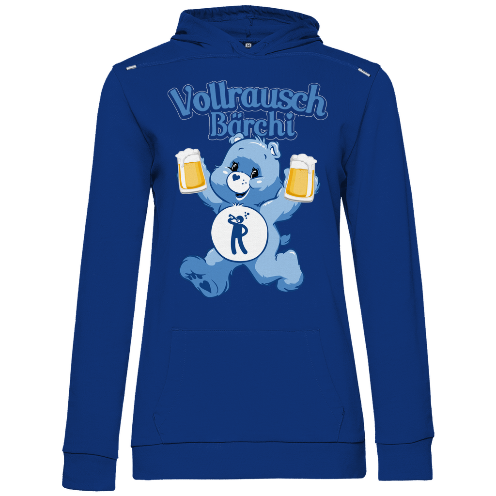 Vollrausch Bärchi - Glücksbärchi - Damen Hoodie Royal