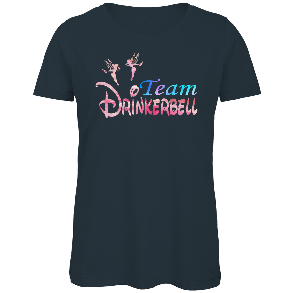 Team Drinkerbell - Damen Premium Bio T-Shirt Dark Grey