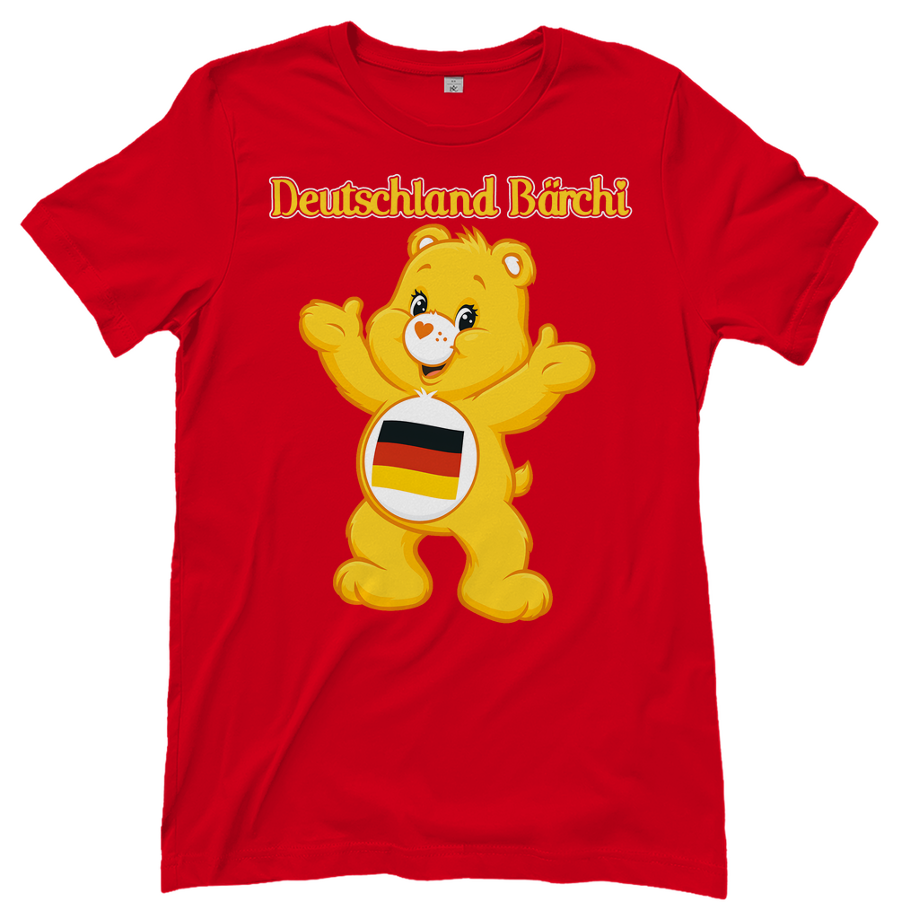 Deutschland Bärchi - Glücksbärchi - Damen T-Shirt Red