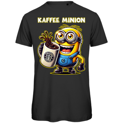 Kaffee Minion - Herren Premium Bio T-Shirt