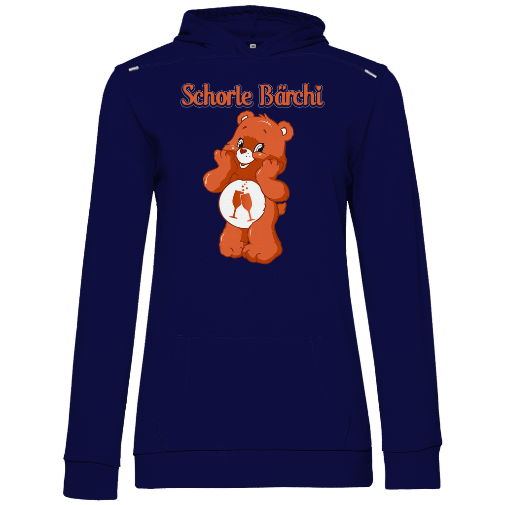 Schorle Bärchi - Glücksbärchi - Damen Hoodie Navy Blue