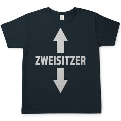 Zweisitzer - Herren Shirt Dark Grey Solid