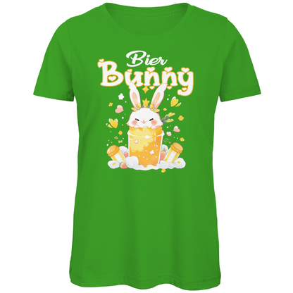 Bier Bunny Hase - Damen Premium Bio T-Shirt