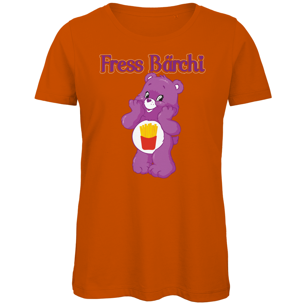 Fress Bärchi - Glücksbärchi - Damen Premium Bio T-Shirt