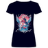 Lillet Engel - V-Neck Damenshirt Deep Navy