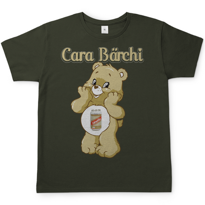 Cara Bärchi - Glücksbärchi - Herren Shirt Urban Khaki