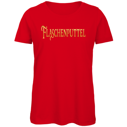 Flaschenputtel - Prinzessin Gold - Damen Premium Bio T-Shirt Red