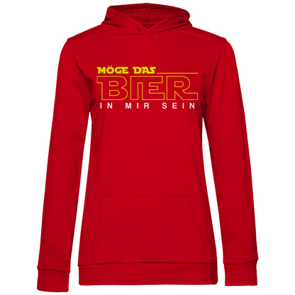 Möge das Bier in mir sein - Star Wars - Damen Hoodie