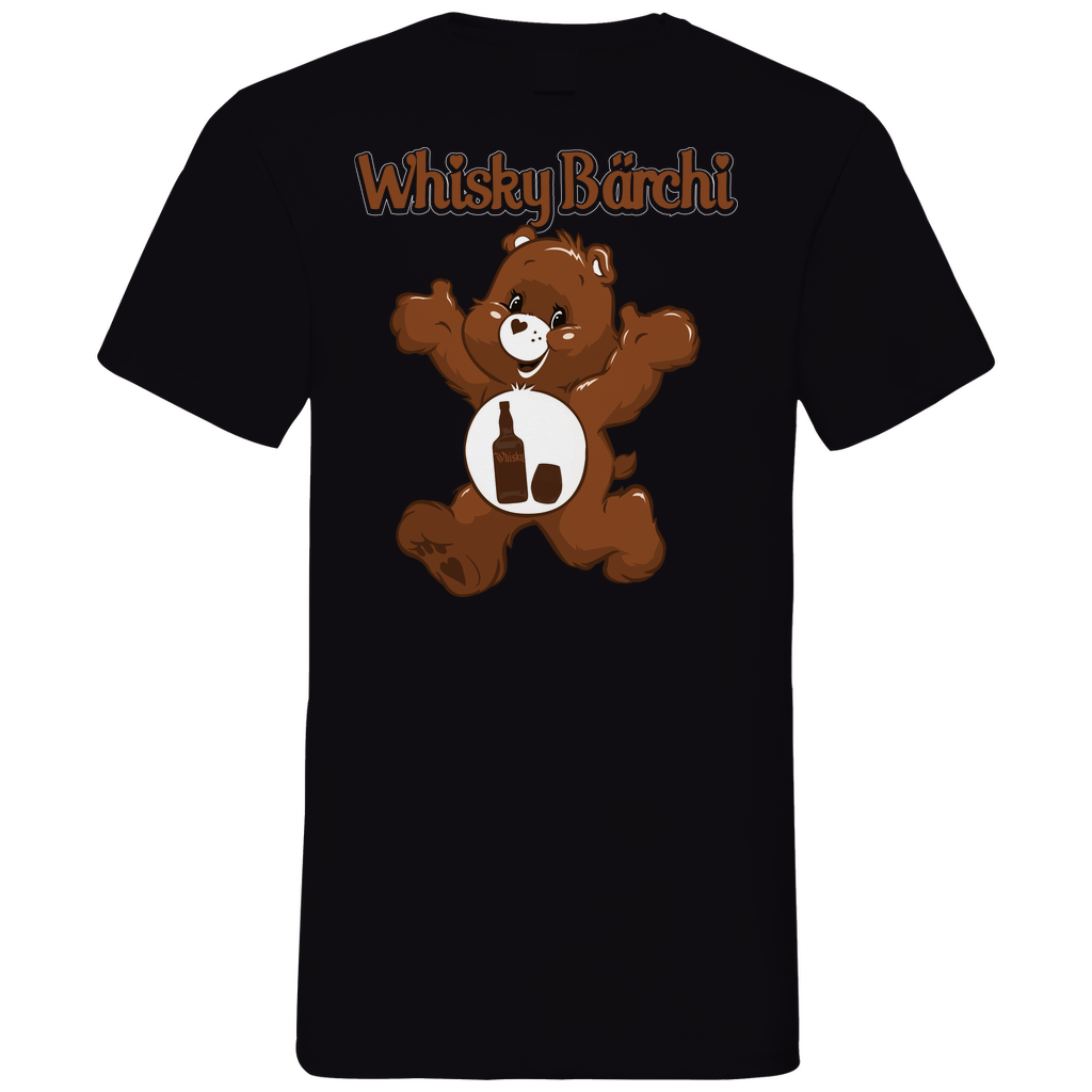 Whisky Bärchi - Glücksbärchi - Herren V-Neck Shirt