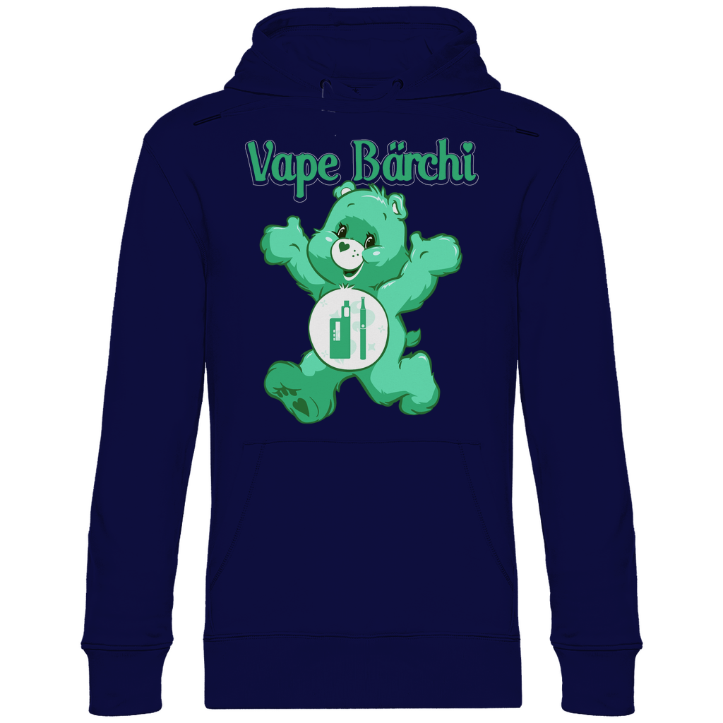 Vape Bärchi - Glücksbärchi - Unisex Hoodie Navy Blue