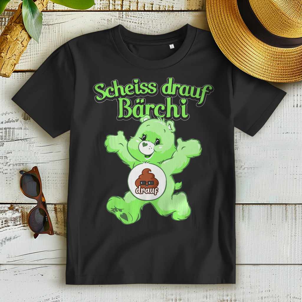 Scheiss drauf Bärchi - Glücksbärchi - Damen Premium Bio T-Shirt