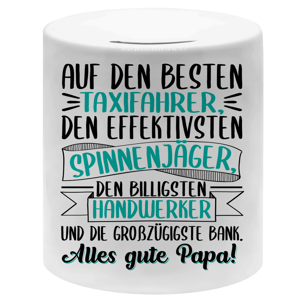 Auf den besten. Alles gute Papa! - Sparbüchse Money Box