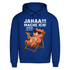 Herren Bio Hoodie Jahaa Mache Ich Später Vielleicht Chill Bär Glücksbärchi Royal