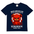 Heute möchte ich was mit Menschen machen Schubsen wäre toll Herren V-Neck T-Shirt Navy