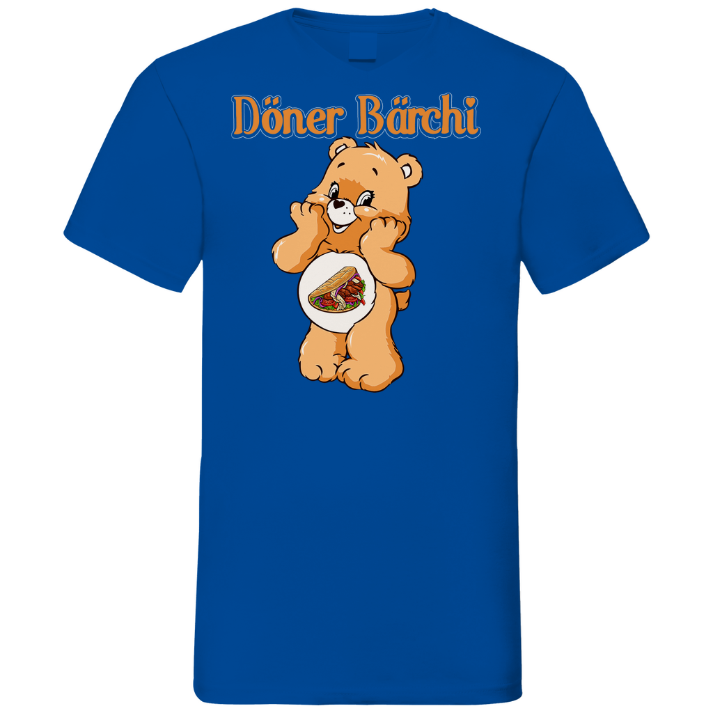 Döner Bärchi - Glücksbärchi - Herren V-Neck Shirt