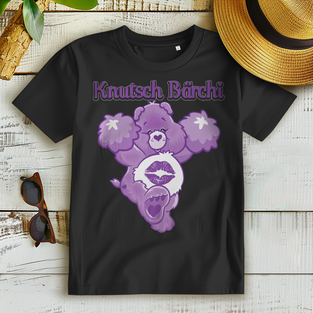 Knutsch Bärchi - Glücksbärchi - Damen Premium Bio T-Shirt