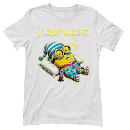 Schlaf Minion - Damenshirt