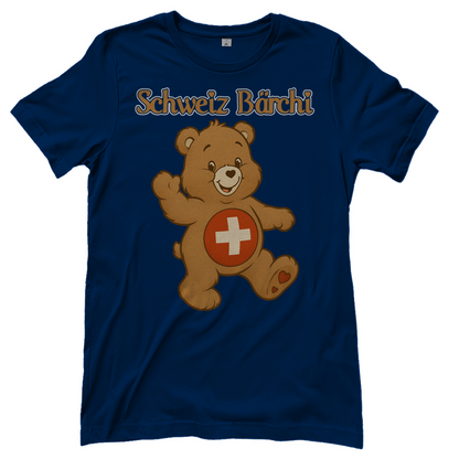 Schweiz Bärchi - Glücksbärchi - Damen T-Shirt