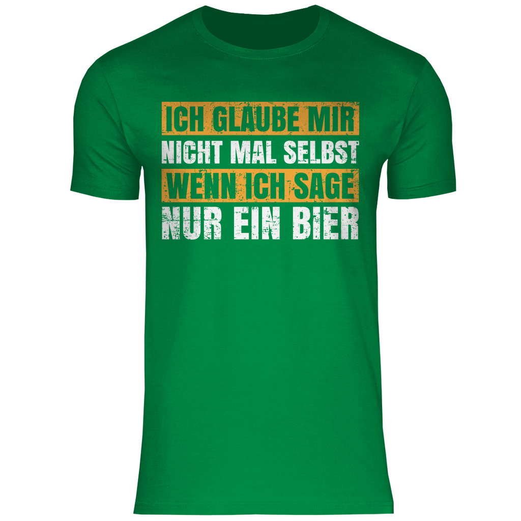 Ich glaube mir nicht mal selbst - Herren Shirt