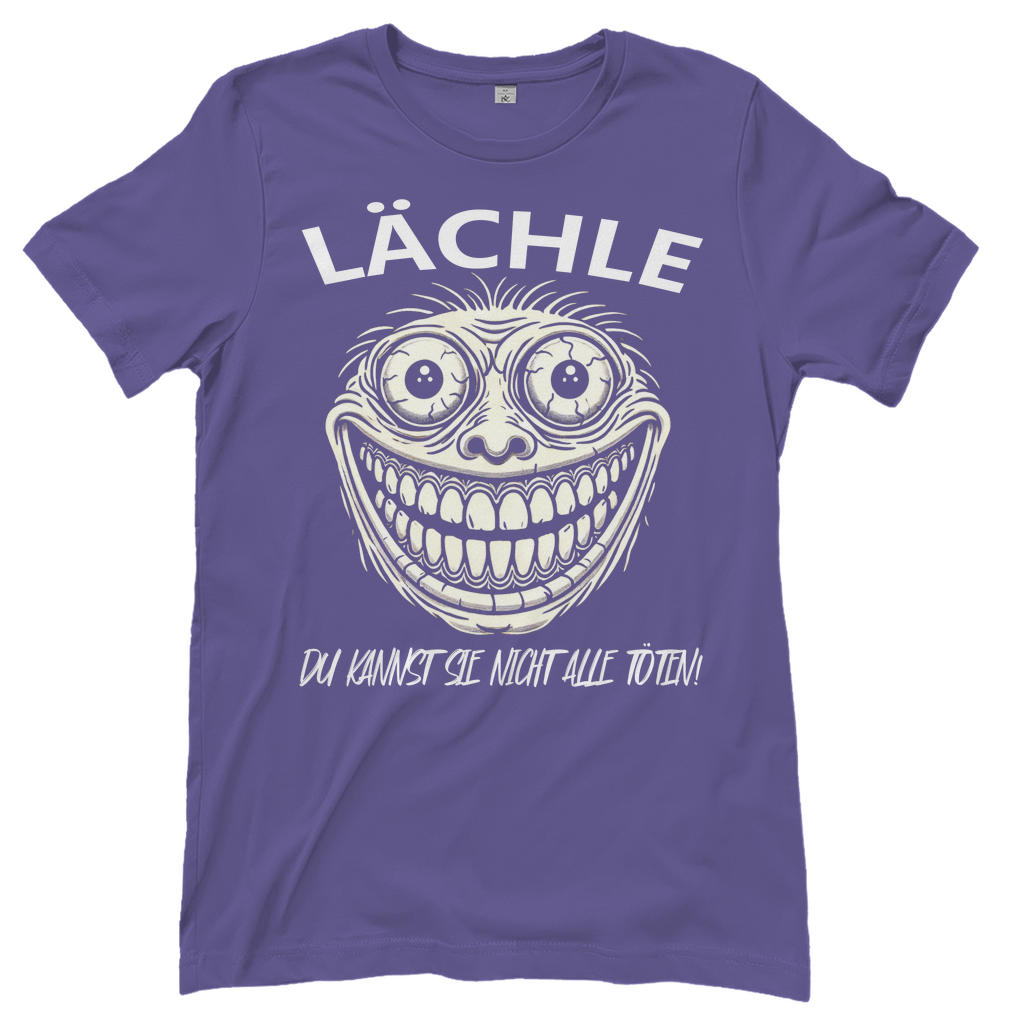 Lächle du kannst sie nicht alle töten! Ugly - Damenshirt Millennial Lilac
