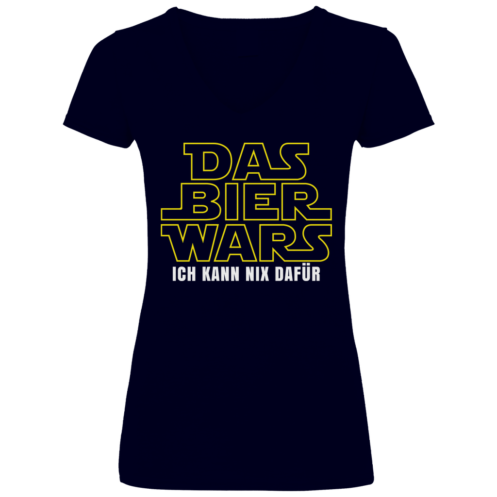 Das Bier Wars ich kann nix dafür Star Wars - V-Neck Damenshirt