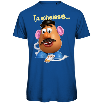 Tja, scheisse - Charlie Naseweis Toy Story - Herren Premium Bio T-Shirt Royal Blue