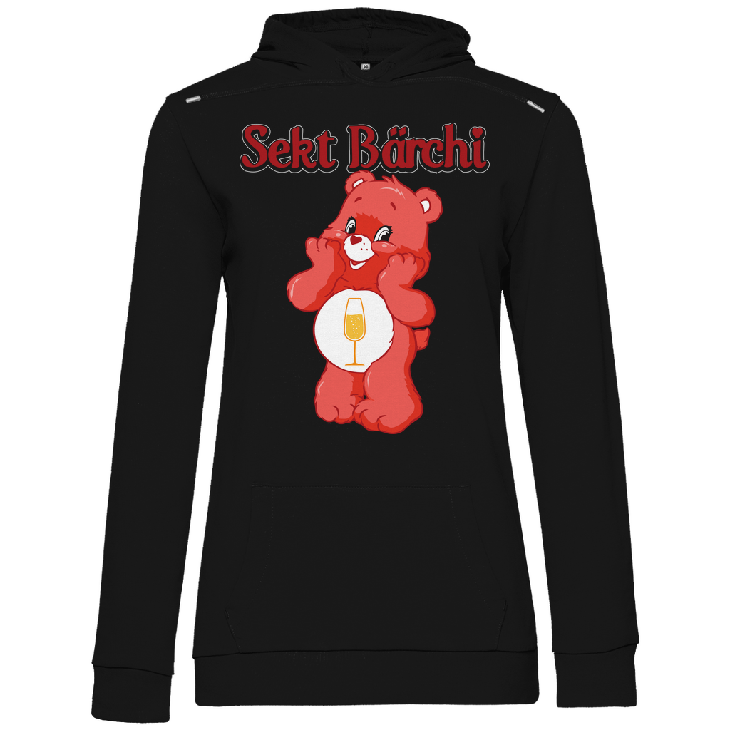 Sekt Bärchi - Glücksbärchi - Damen Hoodie Black
