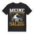 Meine Blutgruppe ist salzig – Lustiges Koch Shirt für Männer mit Humor Black