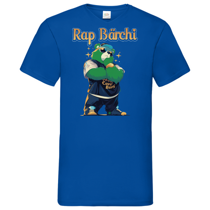 Rap Bärchi - Glücksbärchi - Herren V-Neck Shirt
