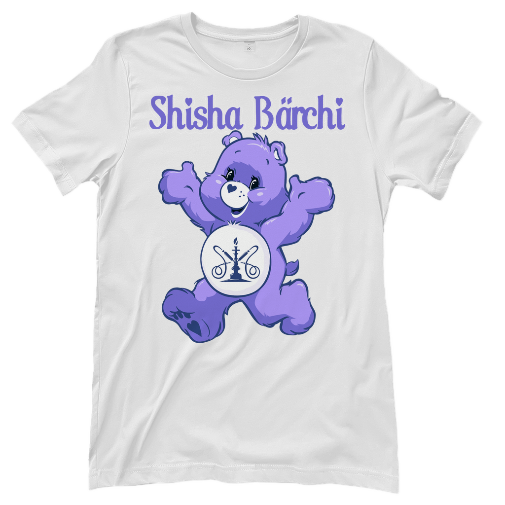 Shisha Bärchi - Glücksbärchi - Damenshirt White