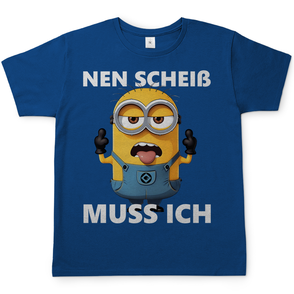 Herren T-Shirt – Nen Scheiß Muss Ich Minion
