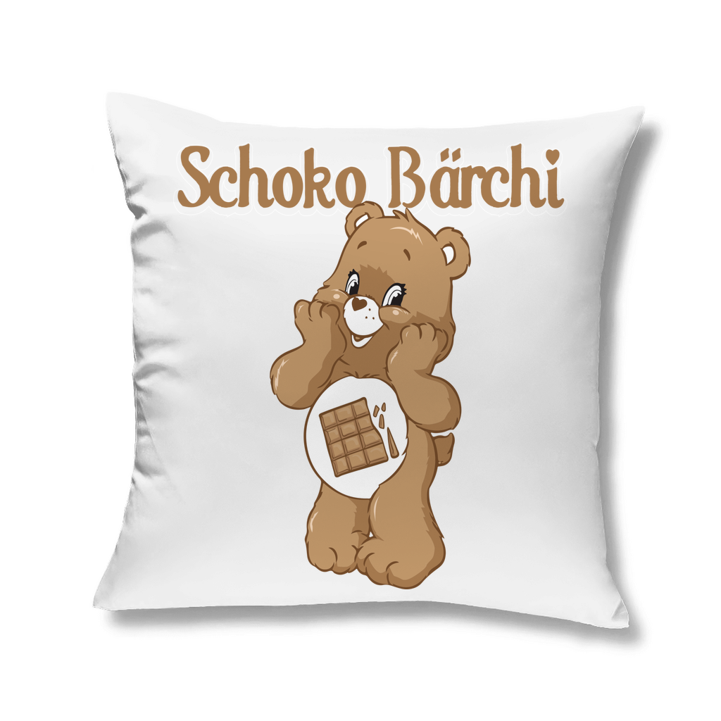 Schoko Bärchi - Glücksbärchi - Kopfkissen White 40x40