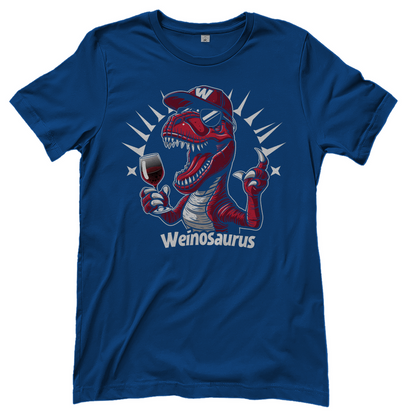 Weinosaurus - Damenshirt Royal Blue