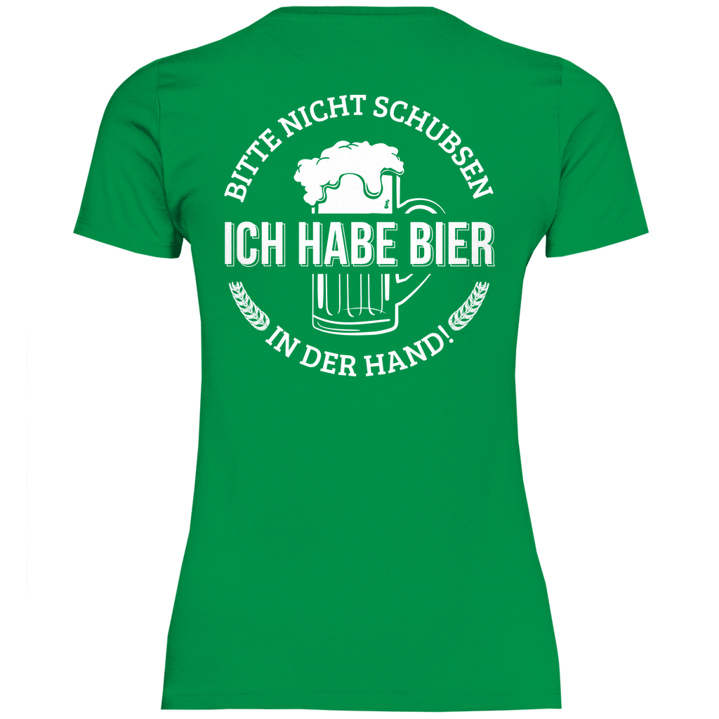 Bitte nicht schubsen - Damenshirt