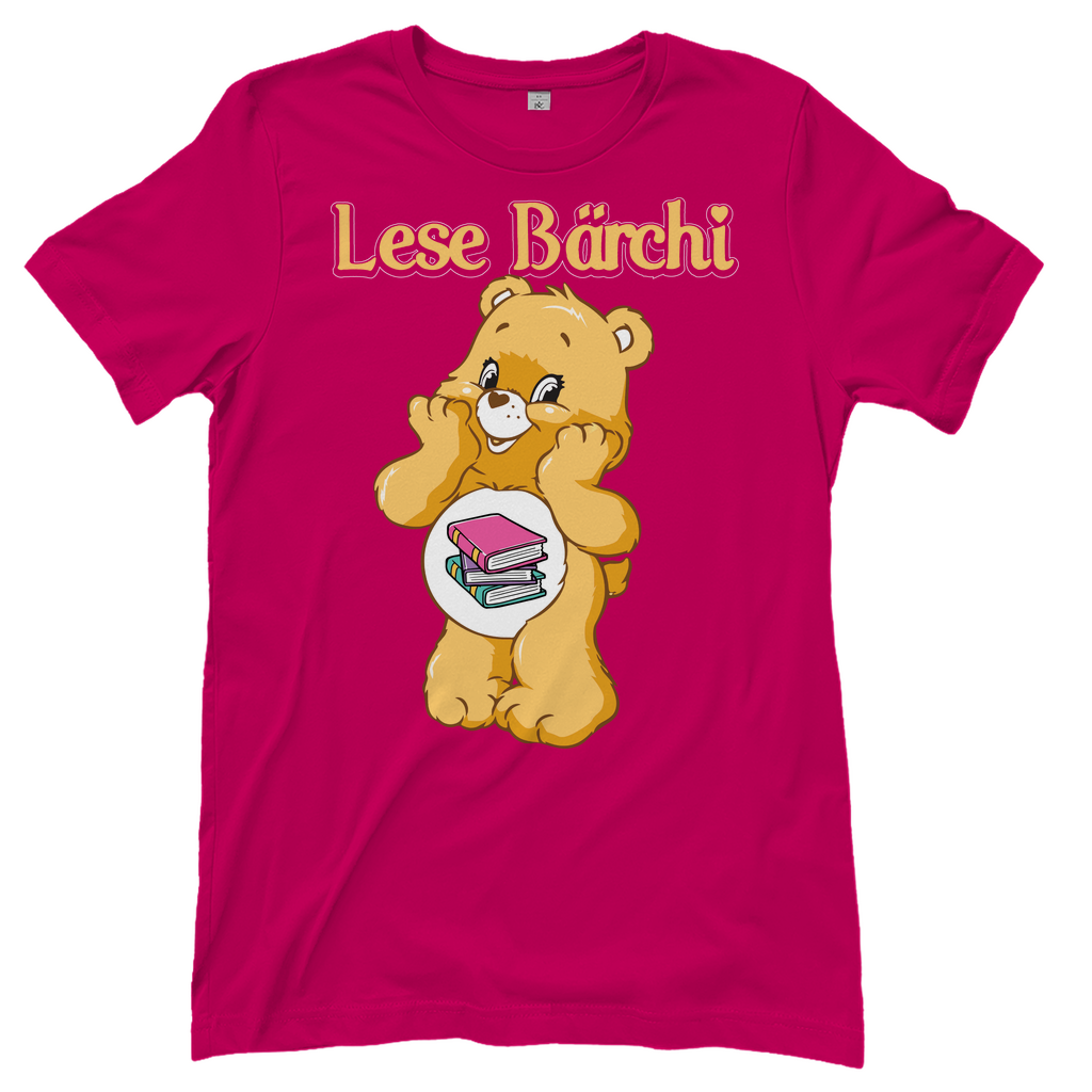 Lese Bärchi - Glücksbärchi - Damenshirt Sorbet