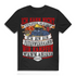 Feuerwehrmann T-Shirt Herren – Ich kann nicht zuhause bleiben Statement Design Black