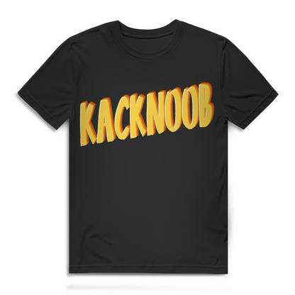 Kacknoob Gaming Shirt Männer – Lustiges Spruchshirt für Gamer und Zocker