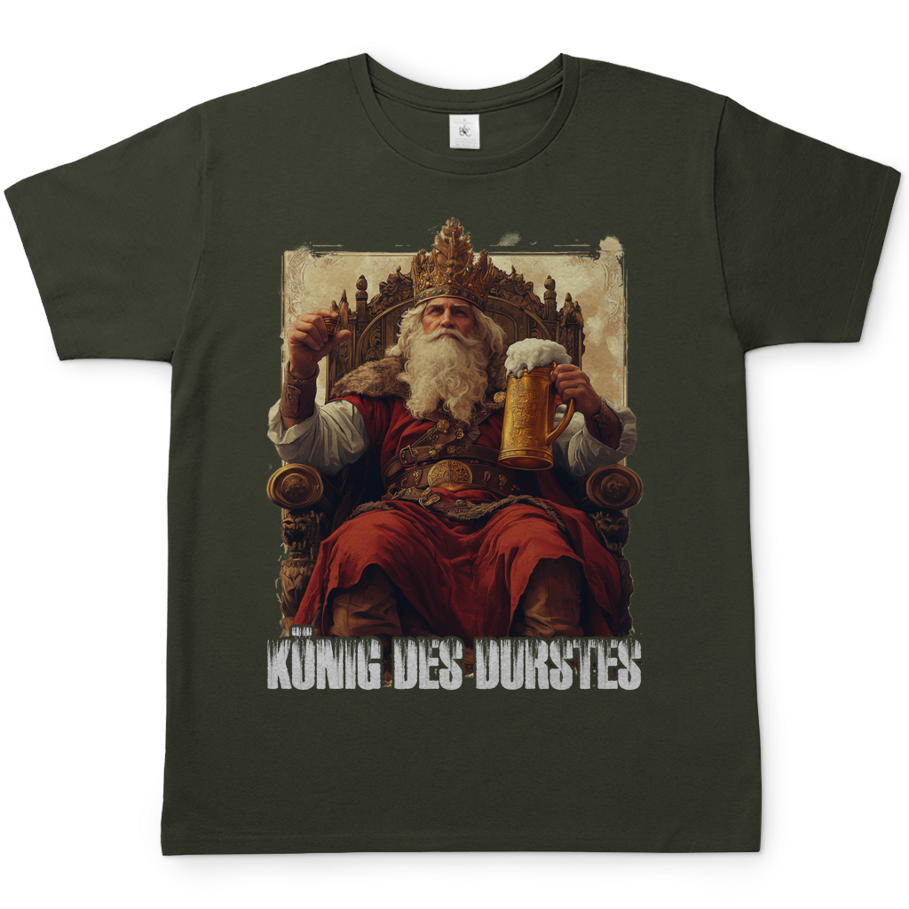 König des Durstes - Herren Shirt Urban Khaki