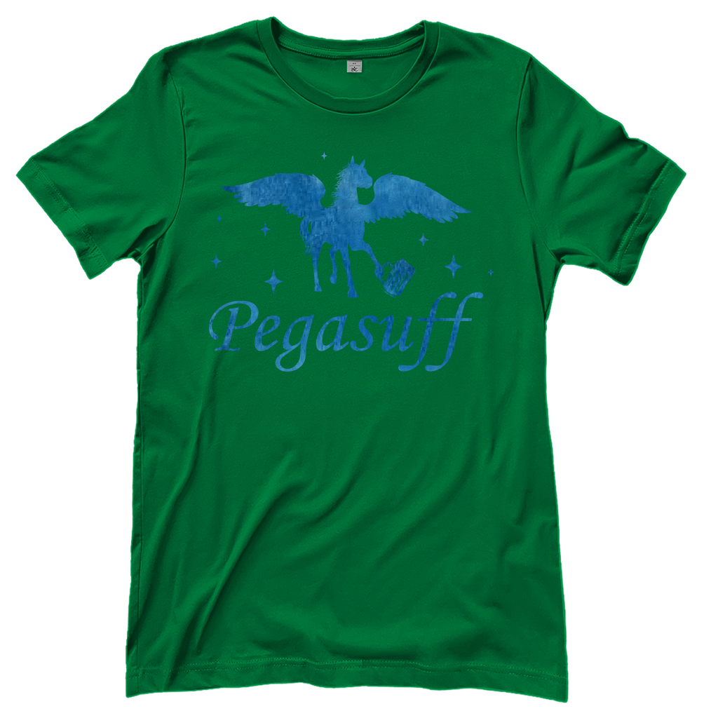 Pegasuff - Prinzessin Aquarell - Damenshirt Kelly Green