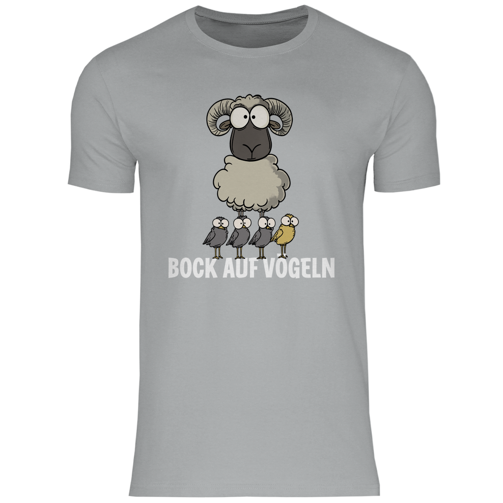 Bock auf Vögeln - Herren Shirt