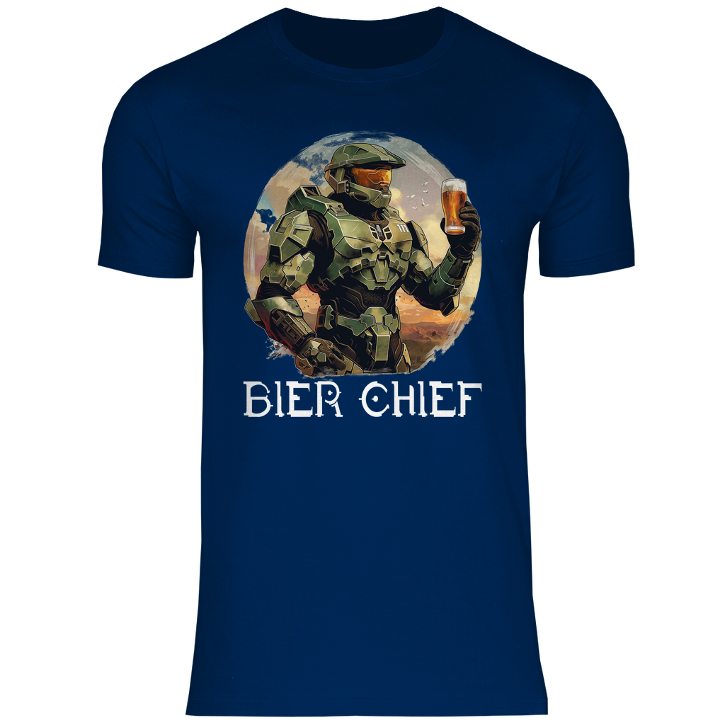 Bier Chief - Master Chief Halo - Herren Shirt