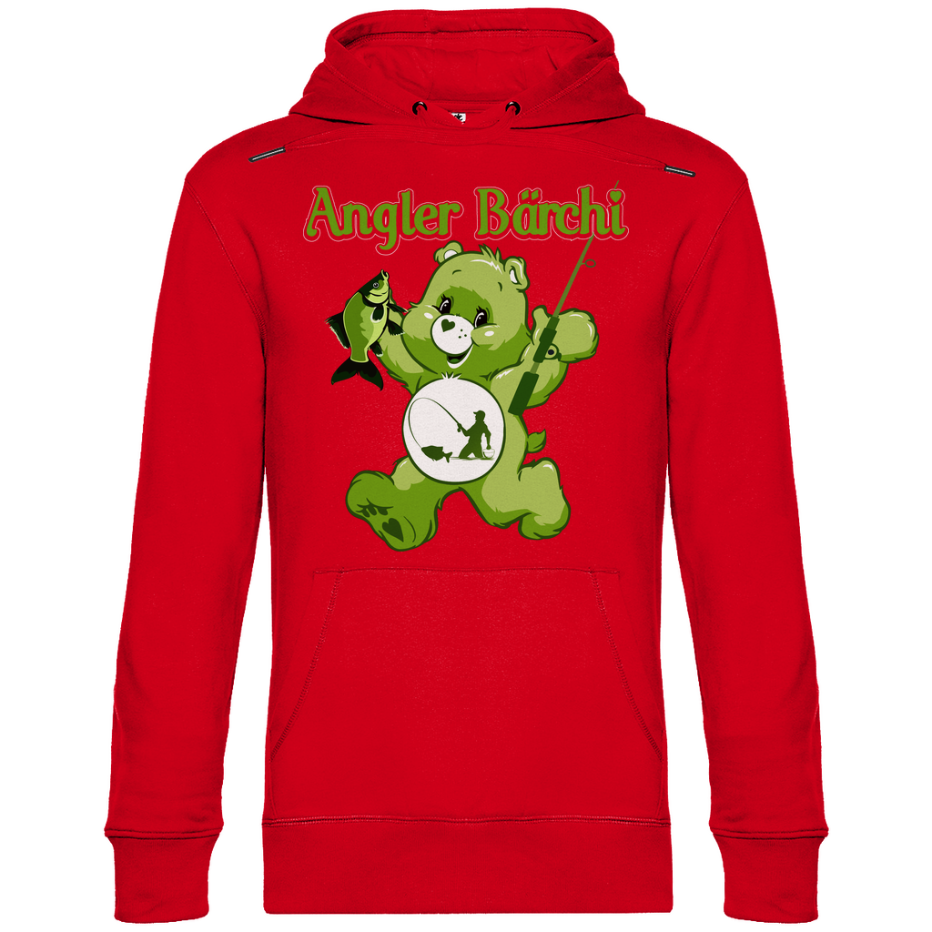 Angler Bärchi - Glücksbärchi - Unisex Hoodie Red