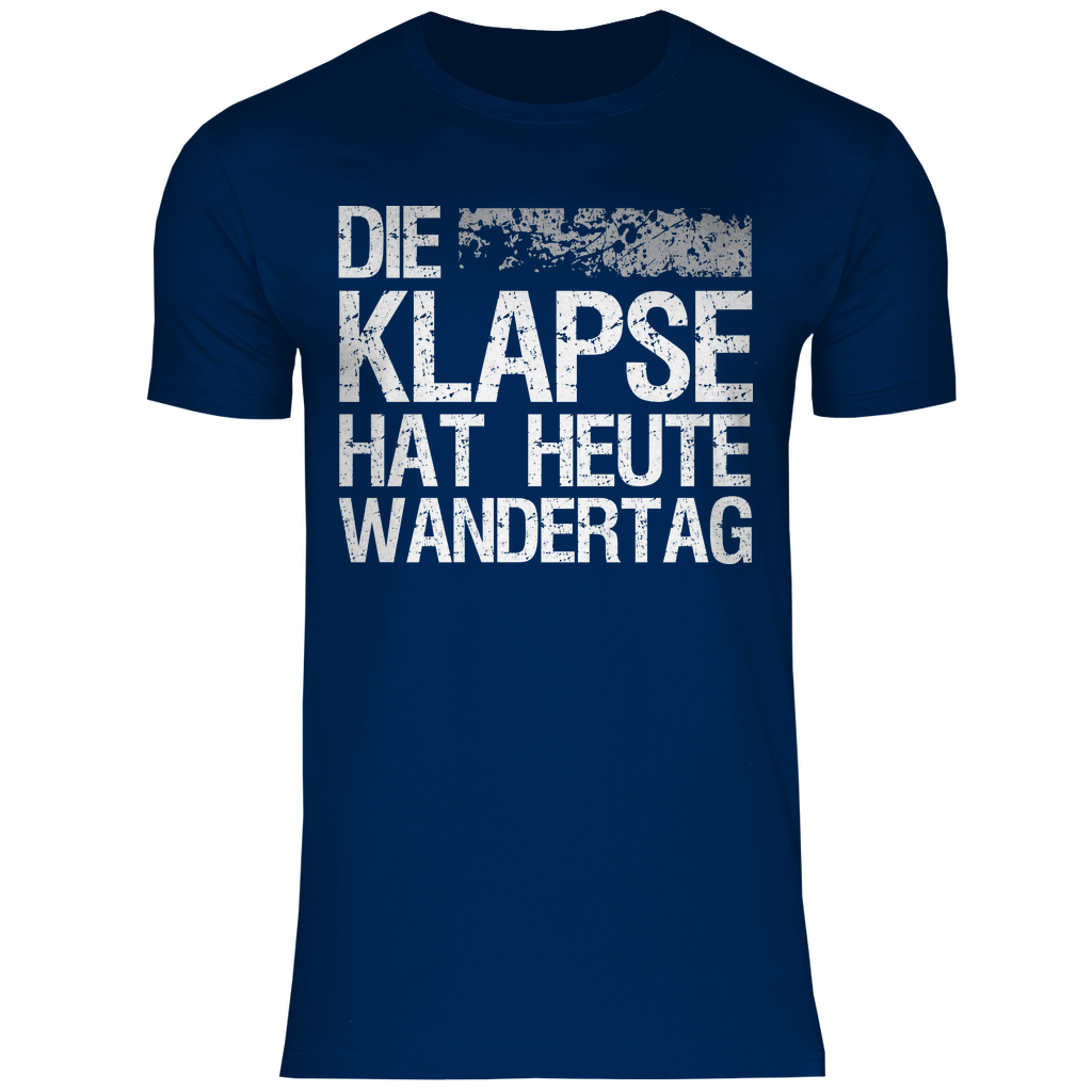 Die Klapse hat heute Wandertag - Herren Shirt