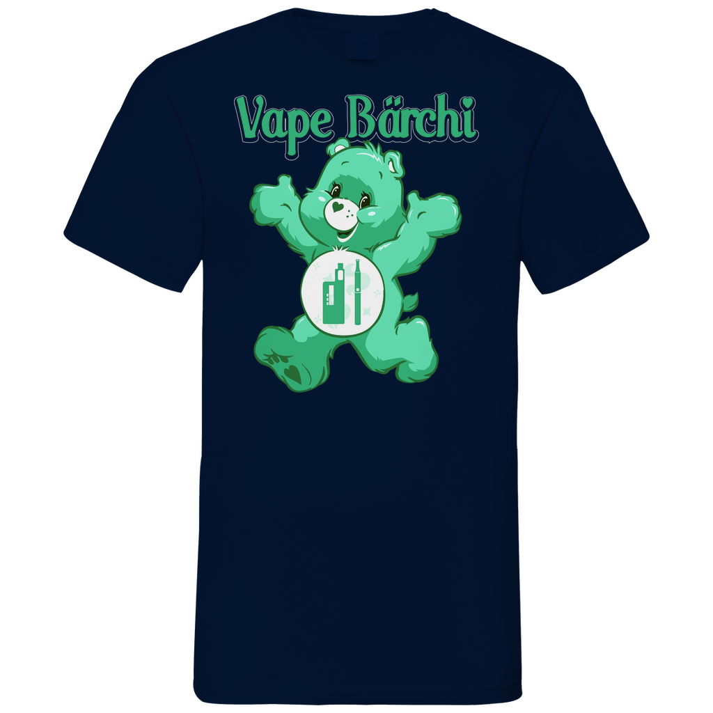 Vape Bärchi - Glücksbärchi - Herren V-Neck Shirt