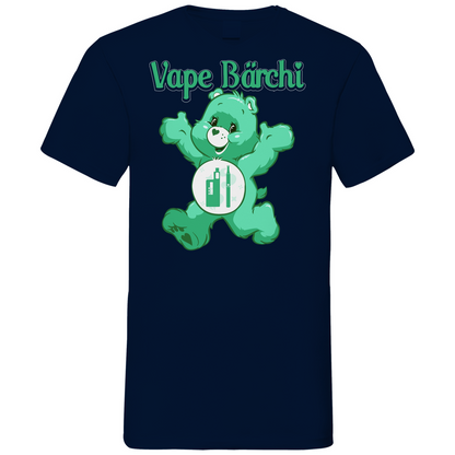 Vape Bärchi - Glücksbärchi - Herren V-Neck Shirt Navy