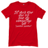 Ich bin die Laute Gruppendesigns - Die Vernünftige - Damenshirt Red