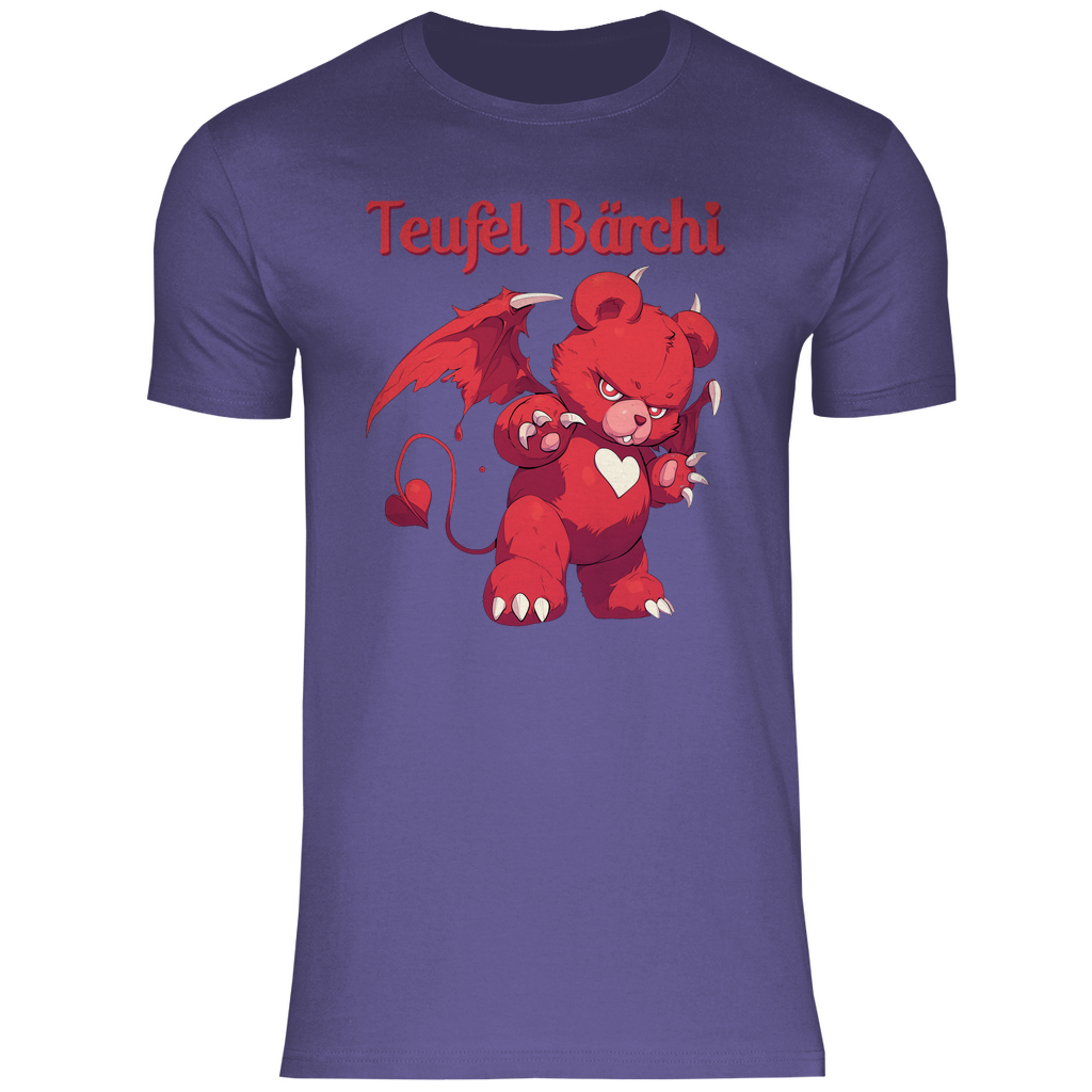 Teufel Bärchi - Glücksbärchi - Herren Shirt