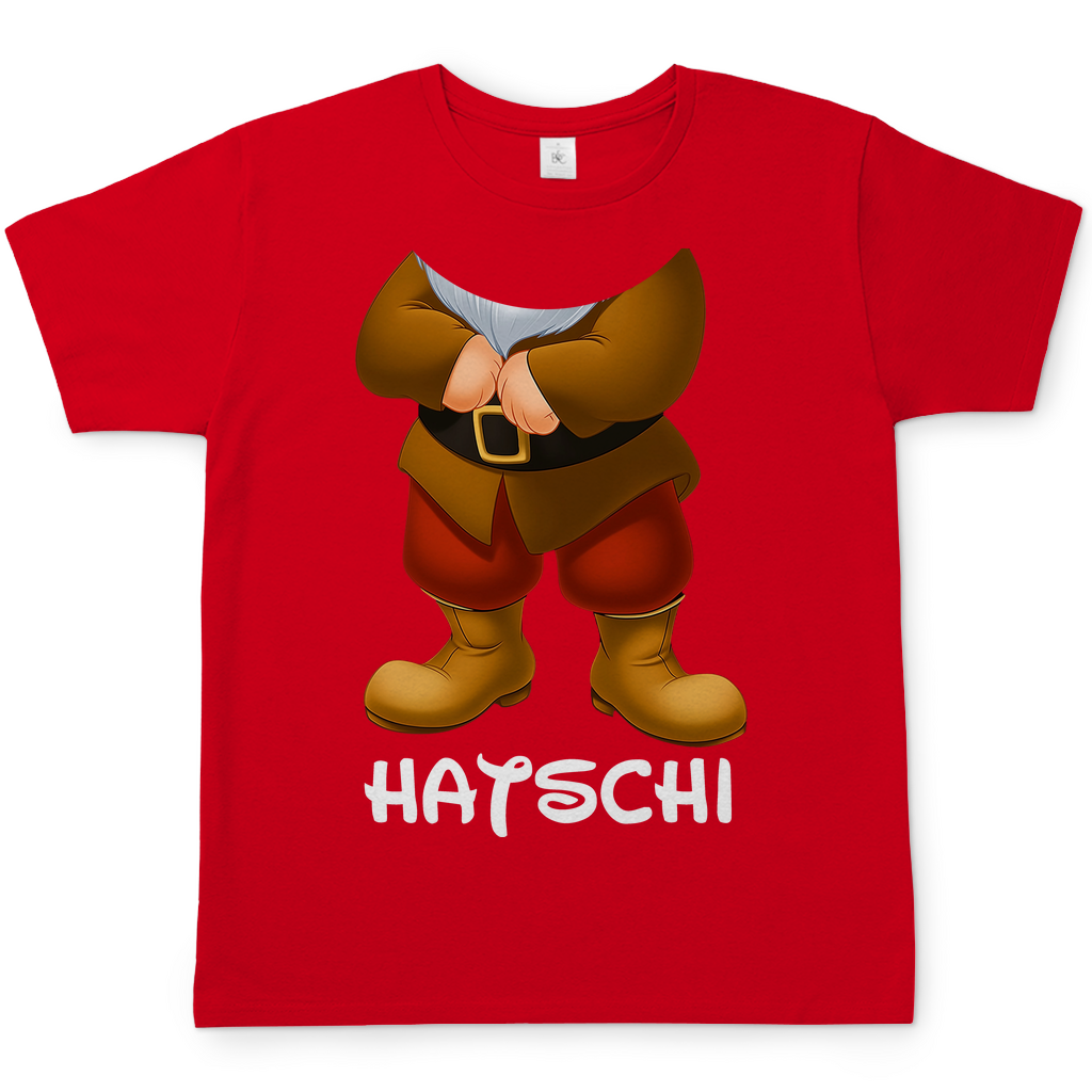 Schneewittchen und die 7 Zwerge - Hatschi - Herren Shirt Red