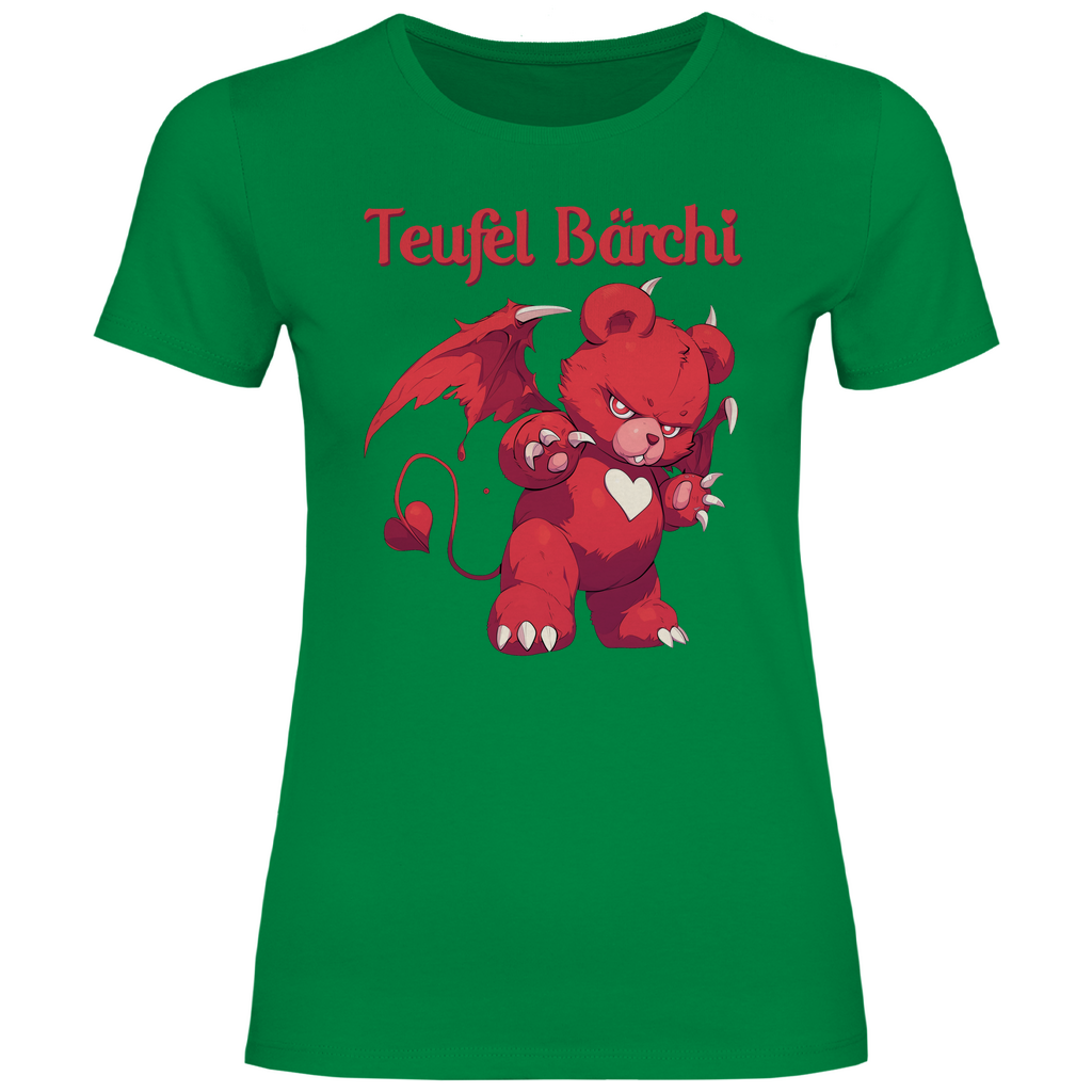 Teufel Bärchi - Glücksbärchi - Damenshirt