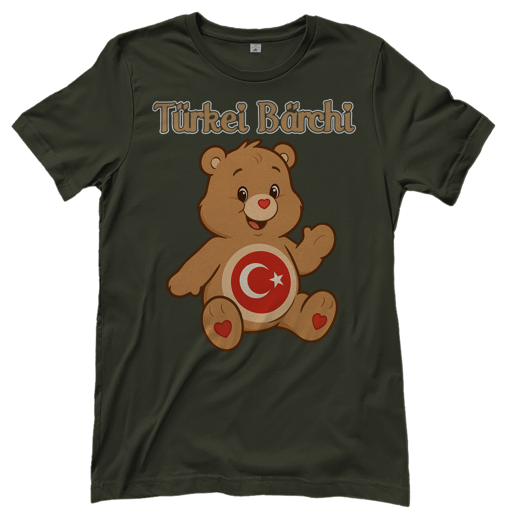 Türkei Bärchi - Glücksbärchi - Damen T-Shirt Urban Khaki